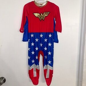 NWOT Rubies DC - WONDER WOMAN Baby Girl Costume Jumpsuit Size 6-12 Months